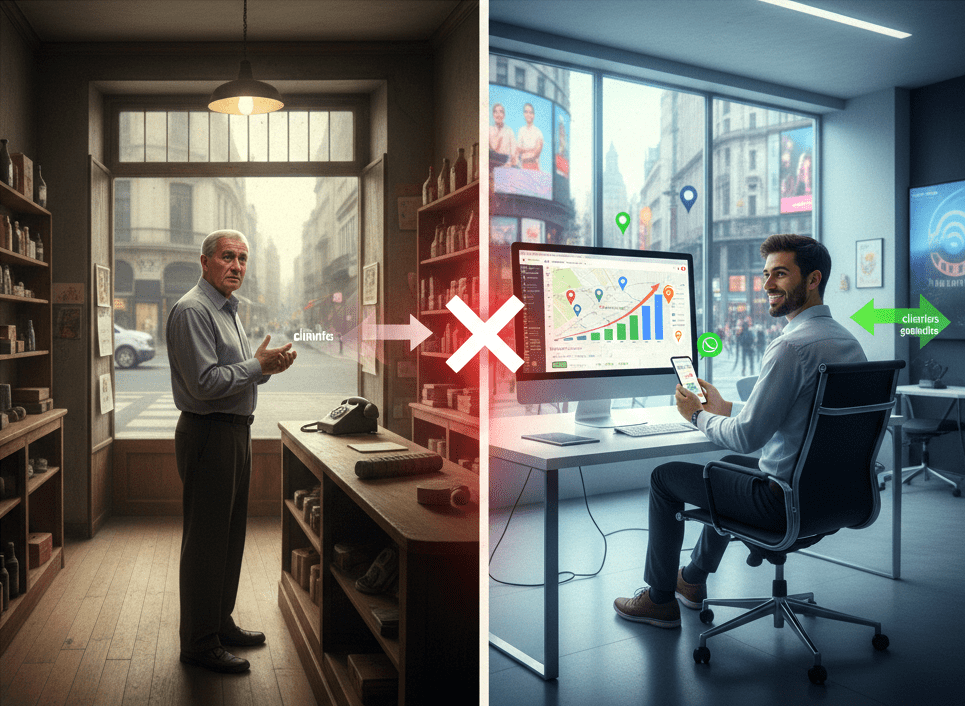 Adaptación o Quiebra: El ultimátum de WebNegocioActivo para los comerciantes que aún esperan clientes sentados detrás del mostrador