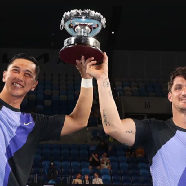 Gustavo Fernández gritó campeón en el Abierto de Australia