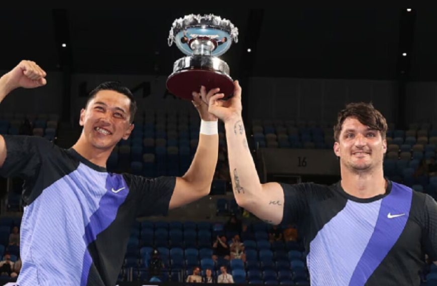 Gustavo Fernández gritó campeón en el Abierto de Australia