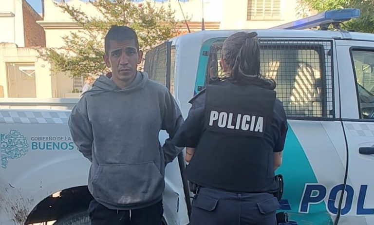 Detenido tras un asalto armado: le robó el celular con un Tramontina a un joven en Bahía Blanca