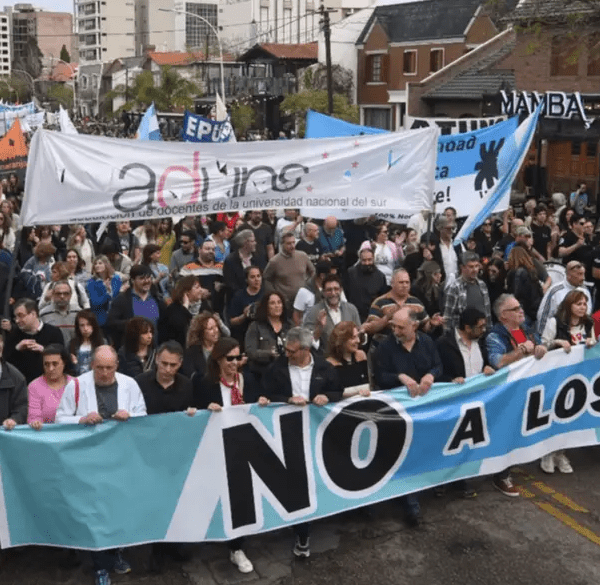 Universidad Nacional del Sur convoca a la marcha del 12 de mayo y reclama financiamiento al Gobierno
