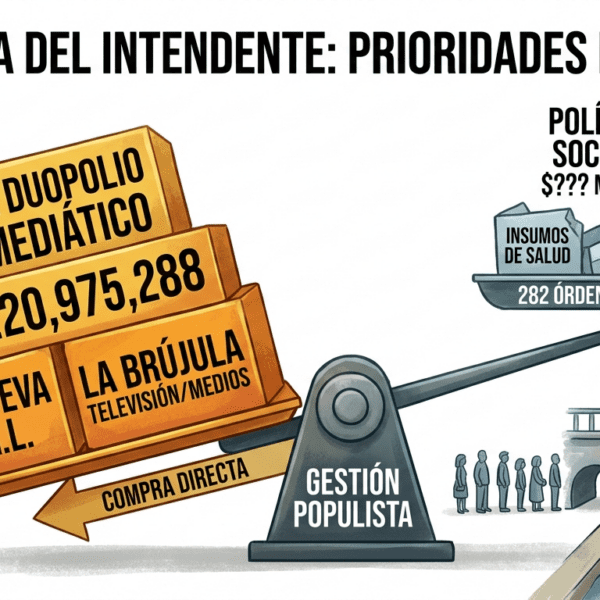 Entre el barro y la pauta: ¿A quién cuida el Intendente?